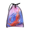 thumbnail image 1 of fastboy Dive Swimming Drawstring Mesh Bag Storage for Diving Scuba Snorkel Gear Pink, 1 of 9