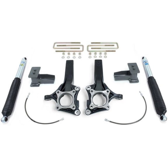 Maxtrac Suspension  4 x 2 in. Front & Rear Lift Kit with Bilstein Shocks for 703440 & 903140B