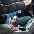 thumbnail image 7 of Cat Flowers 40 oz Tumbler with Handle Insulated&nbsp;Travel Mug&nbsp;Lid Straw Leak Proof Steel Vacuum Water Bottles Glasses Fits in Car Cup Holder, 7 of 7