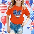 thumbnail image 2 of Graphic Tees for Girls: Short Sleeve Crewneck Tops 5-14 Years Comfortable & Casual for Everyday Wear & Summer Parties, 2 of 4