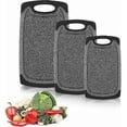 thumbnail image 1 of Cutting Board, Set of 3 Cutting Boards, Food PP Material, Kitchen Board, Non-Slip and Antibacterial Cutting Board, 1 of 5