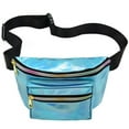 thumbnail image 4 of Women Workout Pouch Reflective Faux Leather Fanny Pack Cross Body Bag for Ladies, 4 of 6