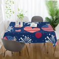 thumbnail image 6 of Coolnut Independence Day Rectangle Tablecloth Spill-Proof Polyester Table Cloth Table Cover for Kitchen Dining Picnic Holiday Party Decoration, 54"x72", 6 of 7