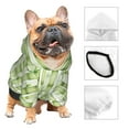 thumbnail image 3 of Honeii Bamboo Stems And Leaves Print Small Dog Hoodies Pet Hooded Sweatshirts Fall Winter Puppy Cat Sweaters Warm Clothes for Small Dogs Outfits Costume-XX-Large, 3 of 7