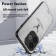 thumbnail image 5 of For Oppo A5 Vitality Edition Case Deer Pattern Cloth Texture PU + PC + TPU Phone Cover - Grey, 5 of 5