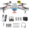thumbnail image 4 of Evitación de Obstáculos FPV 2.4GHz 4CH RC Quadcopter (Cámara Única 3 Batería Gris) Ehuebsd libre de BPA, 4 of 9