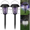 thumbnail image 1 of Lámpara solar antimosquitos para exteriores, lámpara antimosquitos de alta eficiencia, lámpara repelente de mosquitos, iluminación paisajística para patio y jardín., 1 of 5