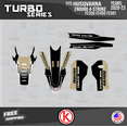 thumbnail image 4 of Kalair GFX Graphics Kit for Husqvarna Enduro 4-STORKE FE350,FE450 and FE501 (2020-2023) Turbo Series, 4 of 5