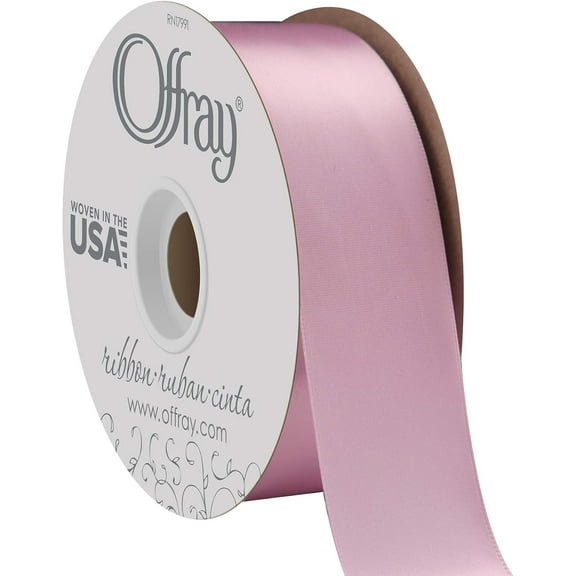 Berwick-Offray Double Faced Satin Ribbon #9 (1.5") 10 Yards, Light Orchid