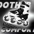 thumbnail image 7 of BESTSKY 8-Pack Inline Skates Wheels 64mm with Bearings for Indoor and Outdoor Replacement - High Performance Sturdy Wheel for Smooth Riding Upgrades Black, 7 of 7