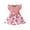 Pink, variant on Hpapadks Girls Dresses Spring Long Sleeve Easter Bunny Heart Print Patchwork Bow Dress Easter Dresses for Girls Red 9-12 Months
