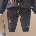 thumbnail image 5 of HFHAPW Boys Girls Toddler Snug Fit 2 Piece Pajamas Set Long Sleeve Top Pants Pjs Baby Loungewear Fall Winter Sleepwear, 5 of 7