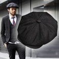 thumbnail image 2 of Sombrero de boina Gatsby La Vida Bella para hombre y mujer Estilo Retro británico, 2 of 4