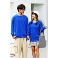 thumbnail image 3 of Sudadera Cuello Redondo Color Sólido Sudadera Hombre Y Mujer, 3 of 8