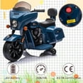 thumbnail image 4 of Kids Ride On Motorcycle, Licensed Indian 6V Ride on Toy Electric Motorcycle with USB, AUX，Music and Headlight for Toddler Boys and Girls, 4 of 9