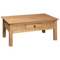 thumbnail image 3 of vidaXL Coffee Table 100x60x45 cm Solid Pine Wood Panama Range, 3 of 5