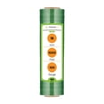 thumbnail image 3 of PSBM Cast Hand Stretch Wrap 18" x 1000' 192 Rolls 100 Gauge Plastic Green Opaque Self Adhesive Shrink Film for Packing, 3 of 10