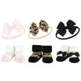 thumbnail image 2 of Hudson Baby Infant Girl with Headband and Socks Giftset, Leopard, One Size, 12-Piece, 2 of 2