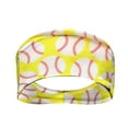 thumbnail image 3 of Diadema elástica con estampado de bolas para mujer, 1 bandana para el pelo, pañuelo para la cabeza para mujer, 3 of 3