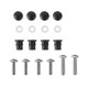 thumbnail image 5 of Deflector de parabrisas de motocicleta YONGSHENG con soporte negro, 5 of 5