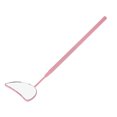 thumbnail image 4 of Eyelash Extension Mirror, Moon Shaped Eyelash Makeup Mirror Grinding Process Detachable  For Home Use Pink, 4 of 8