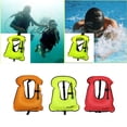 thumbnail image 1 of Kids Water Sports Childrens Inflatable Life Jacket Vest  Diving Swimming Scuba Vest Jacket for Boating Swimming, 1 of 4