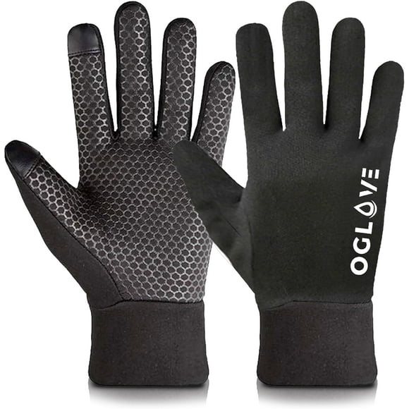 GFDYREE Gants de Sport Thermiques Imperméables pour Enfants, Gants de Terrain Sensibles à l'Écran Tactile pour le Football, le Football, le Rugby, le VTT, le Cyclisme, la Course, la Crosse et Plus Encore