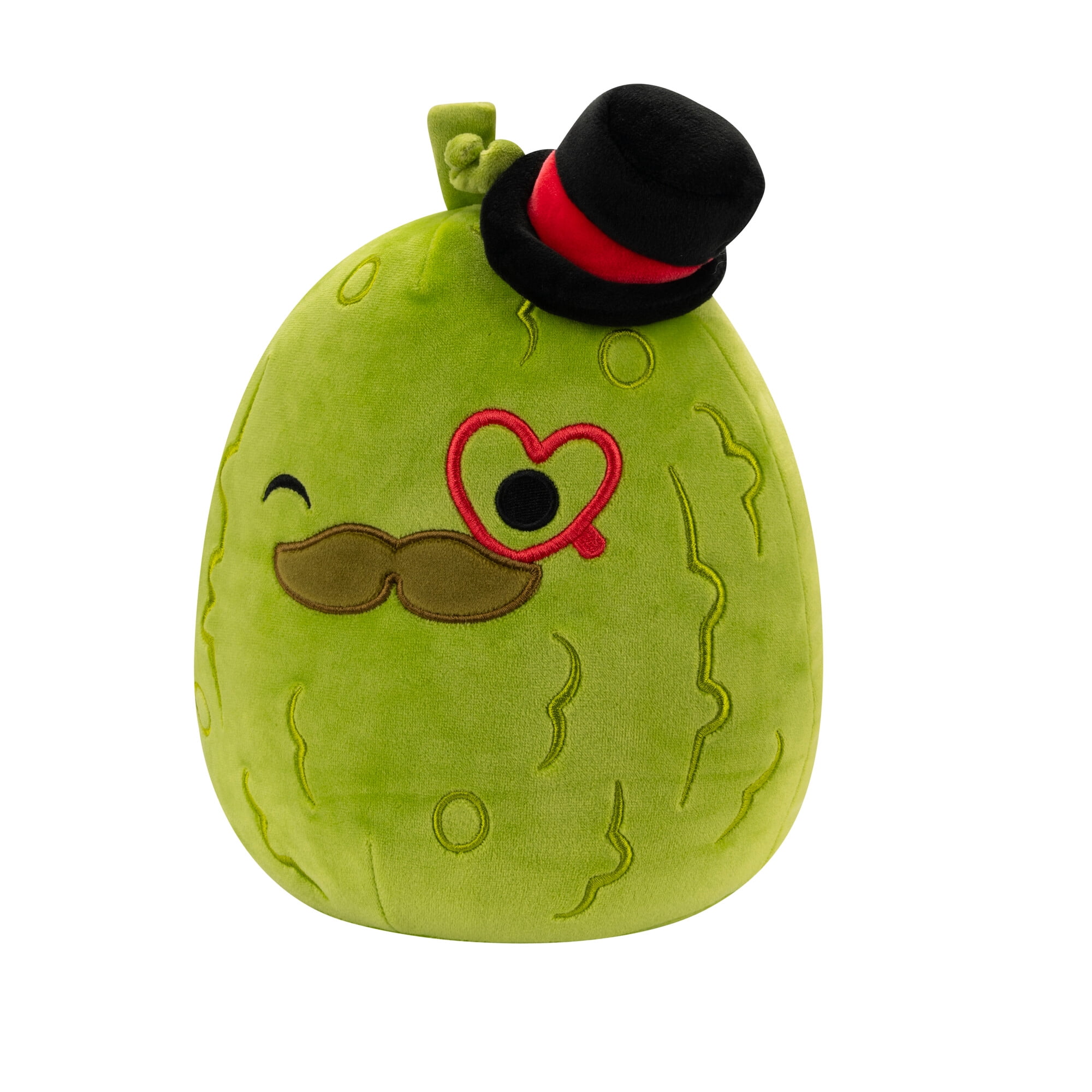 Squishmallows Official 12 inch Charles the Pickle With Mustache & Red Monocle  Childs Ultra Soft St(图3) Squishmallows Official 12 inch Charles the Pickle With Mustache & Red Monocle  Childs Ultra Soft St(图3)