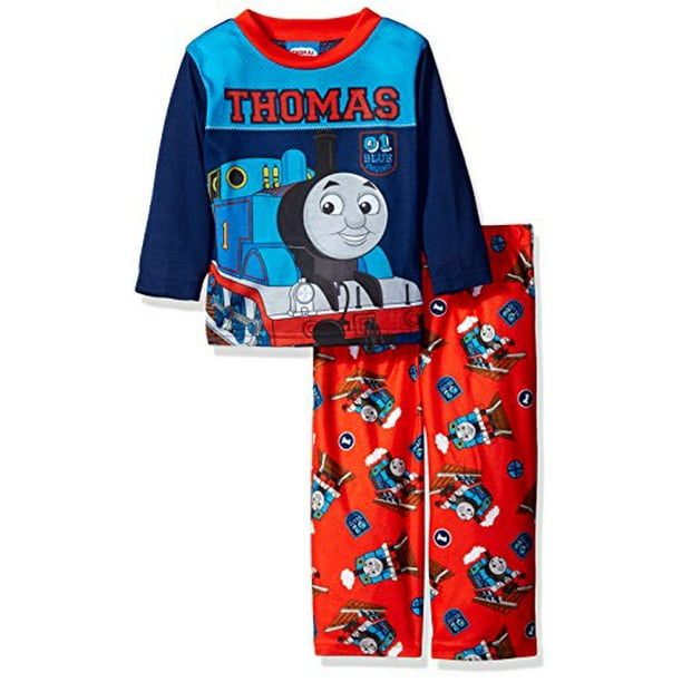 Nickelodeon - Nickelodeon Boys' Toddler 2-Piece Pajama Set, Blue, 2T ...