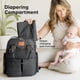 thumbnail image 5 of Mochila para pañales para bebés, niñas, bebés, bolsa de bebé para mamá, bolsas de pañales para recién nacidos, niños pequeños, 2 niños, mochila para bebé con cambiador de pañales, bolsa de pañales par, 5 of 5