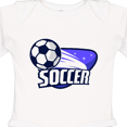 thumbnail image 4 of Inktastic Soccer Stars Boys or Girls Long Sleeve Baby Bodysuit, 4 of 5