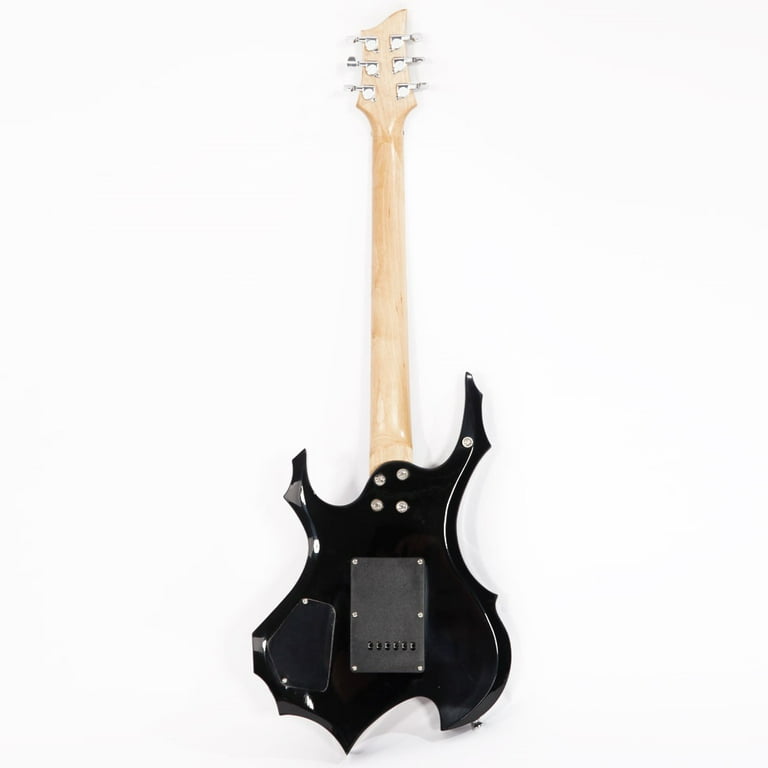 BMTBUY Glarry Flame Shaped Electric Guitar with 20W Electric