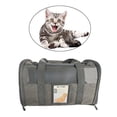 thumbnail image 4 of Mochila de Transporte para Mascotas Yuyangstore Portabebés para Perros Gris Portador al aire libre 45x28x28cm, 4 of 8