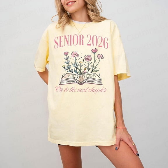 Senior 2026 Last First Day Shirt, First Day of Senior Year Tee, Class of 2026 Shirt, Back to School Senior Shirt, Senior 2026 Next Chapter