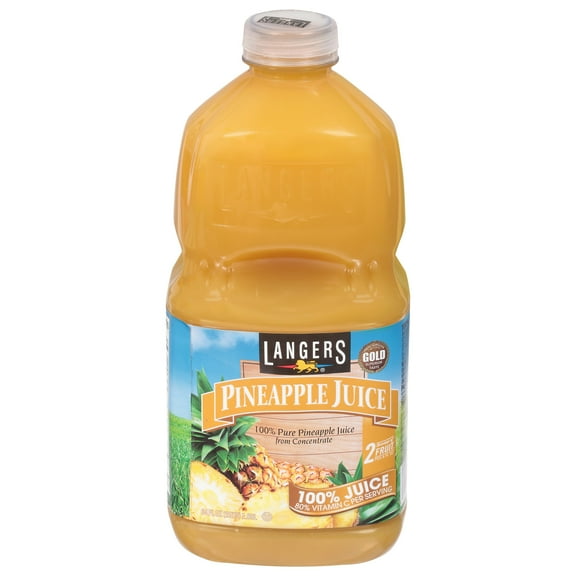 Langers Pineapple Vitamin C Juice 64 oz (Pack Of 8)