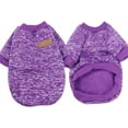 thumbnail image 5 of 1Pcs Pet Dog Classic Knitwear Sweater , Fleece Coat for Small,Medium Dogs,Warm Pet Dog Cat Clothes,Soft Puppy Customes for Dog Grils Boys, 5 of 7
