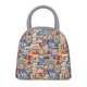 thumbnail image 1 of Fotbe Set Of Travel Vintage Bolsa de Almuerzo con Estampado, Lonchera Aislada, Contenedor de Comida Reutilizable Tipo Cooler a Prueba de Fugas, 1 of 6