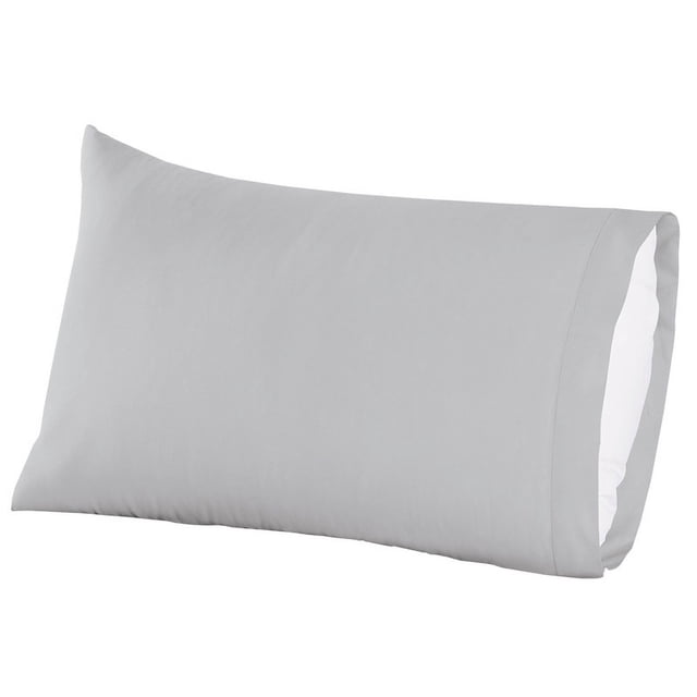 Par Fundas Almohada Esencial Gris Light Colchas Concord