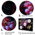 thumbnail image 3 of Designart "Grandeur In Grapes I" Fruits Canvas Prints, 3 of 7