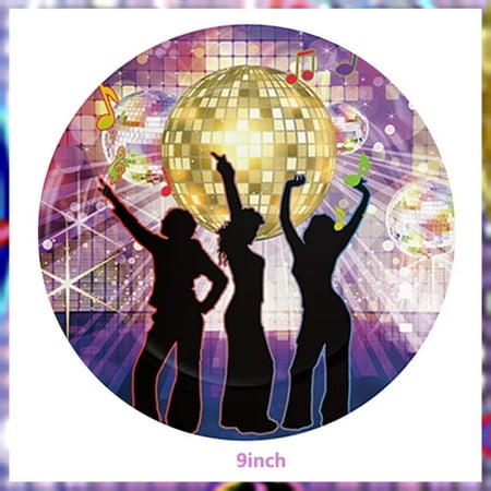 

Colorful Disco Party Decoration for Birthday Party with 70s 80s 90s Music and Flawless Lighting - Ideal for Buling Wedding Party Supplies Featuring Stunning Disco Ball and Trendy Paper