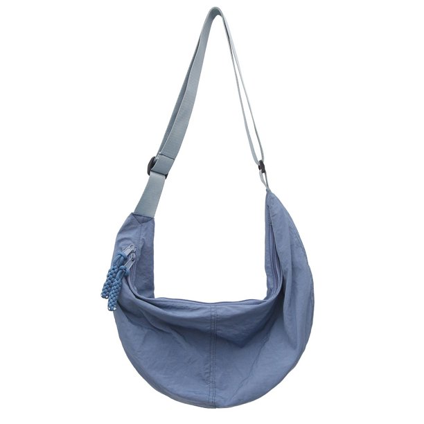 Bolso Mano Crescent Bag Hombro para Mujer Correa Ajustable Nylon Sling Monedero