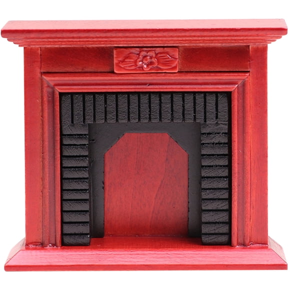 Chimenea de la casa pequeña chimenea en miniatura para el hogar doméstico mini chimenea decoración