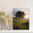 thumbnail image 2 of Qisvanset 12x16 Inch Monstera Leaf Ceramic Art Canvas Print Wall Art, 2 of 5
