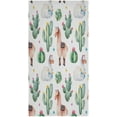 thumbnail image 7 of Dreamtimes Tropical Catus 2 pcs Hand Towels Set, Soft Lightweight Highly Absorbent Towel for Bathroom Toilet Kitchen Beach 28.3x14.4in, 7 of 7