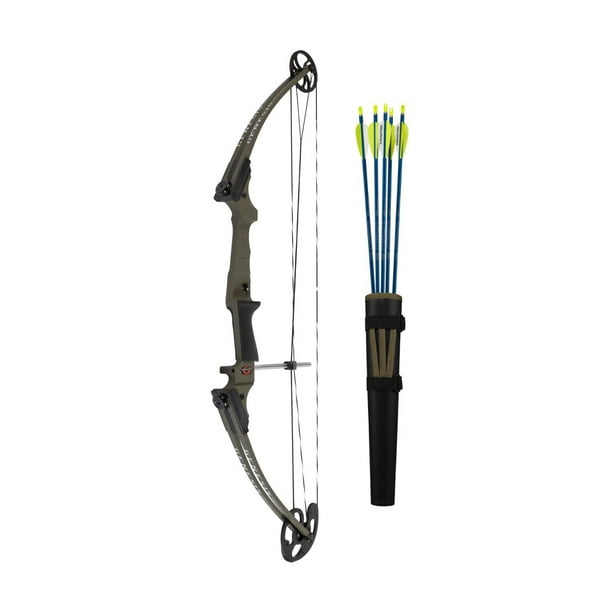 Genesis Archery Original Compound Target Practice Bow Kit, Left Handed