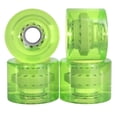 thumbnail image 1 of Ruedas de skate Cal 7 Cruiser, 60 mm, 83 A, verde transparente, juego de 4, 1 of 1