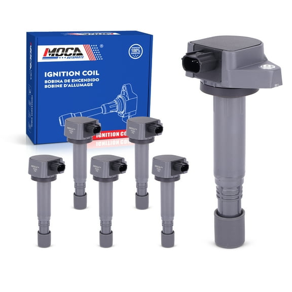 MOCA AUTOPARTS 6x Ignition Coils Fit for 2010-2013 Acura MDX ZDX V6 3.7L & 2009-2015 Honda Pilot V6 3.5L