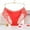 Red, variant on Womens Underwear Lace Mid Waist Soft Lace Breathable Stretchy Briefs Comfortable Panties For Ladies Lane Panties 22/24 Lace Panties Set for Women Blouse for New Year Eve Womens Underwear Bikini
