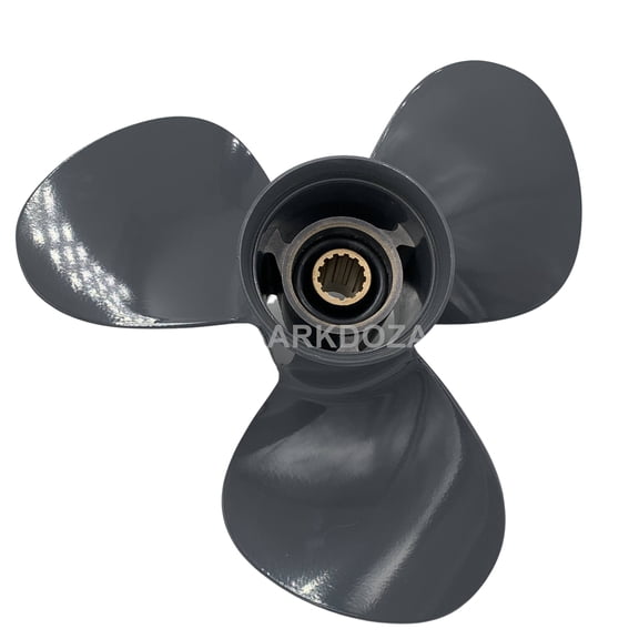 Boat Propeller 12 1/4x9 for Honda Outboard 50-60HP Aluminum 13 Tooth OEM NO:59130-ZV5-009AH 12.25x9