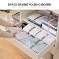 thumbnail image 4 of Amdohai 5PCS Shirt Folding Board Easy Laundry Clothes Folder Organize Board, 4 of 7